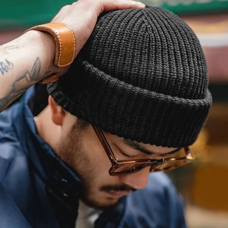 Men Winter Skullies Beanies Ha - огляд і ціна Muffler Men Wool