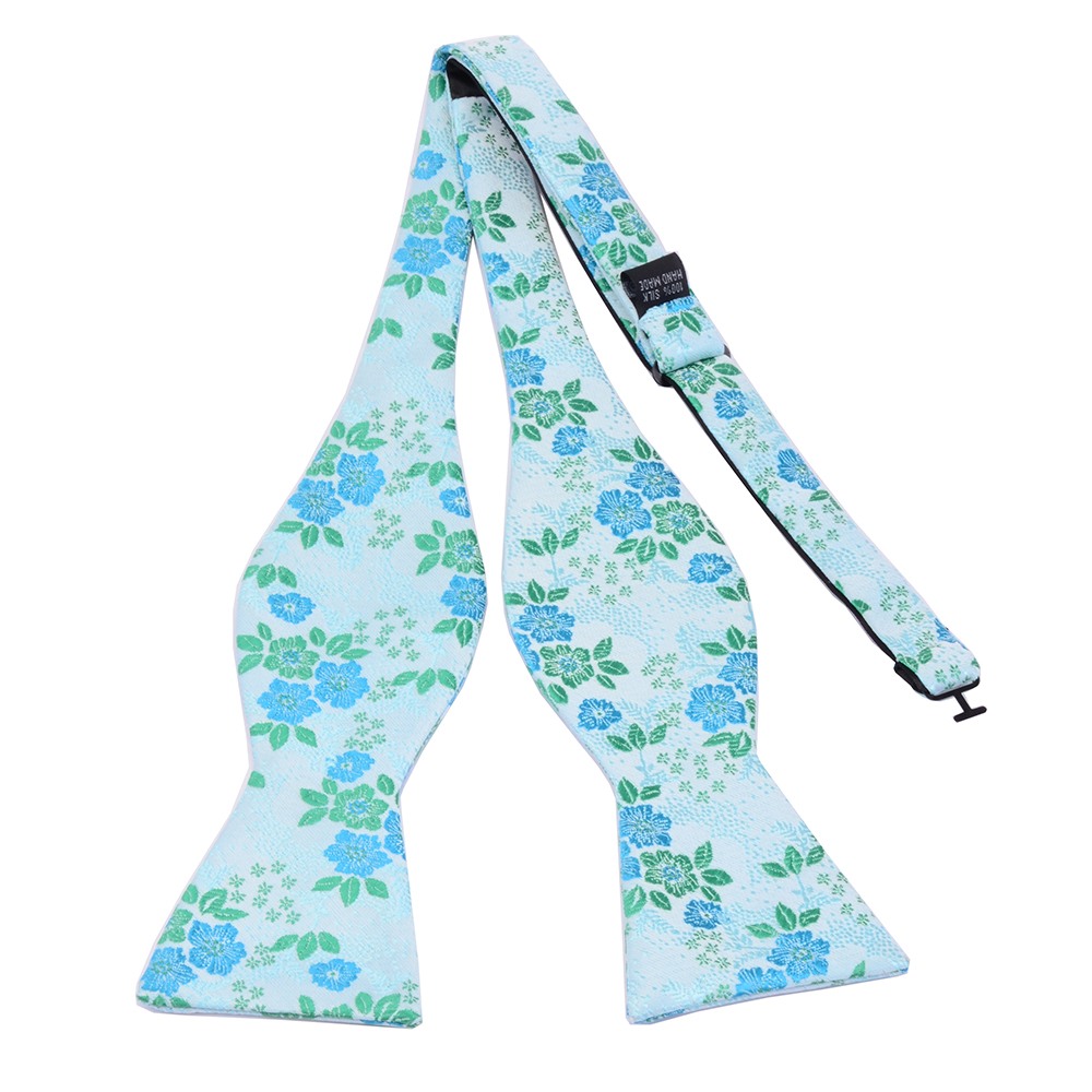 RBOCOTT Floral Self Tie Bow Ti - огляд і ціна Silk Tie Striped