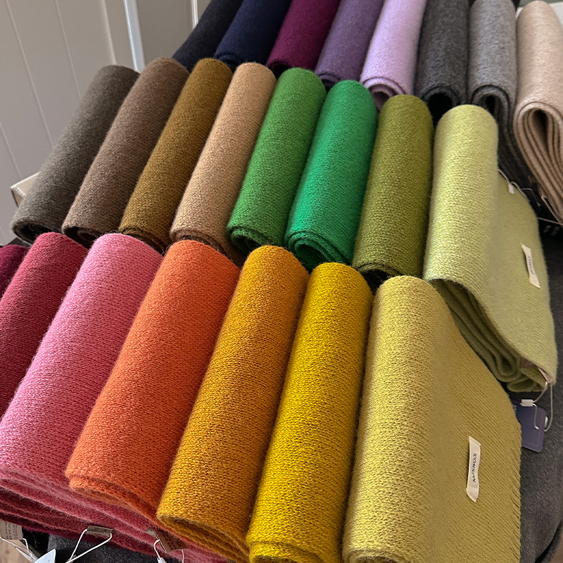 48-Color Pure Wool Scarf Autum - огляд і ціна Muffler Men Wool
