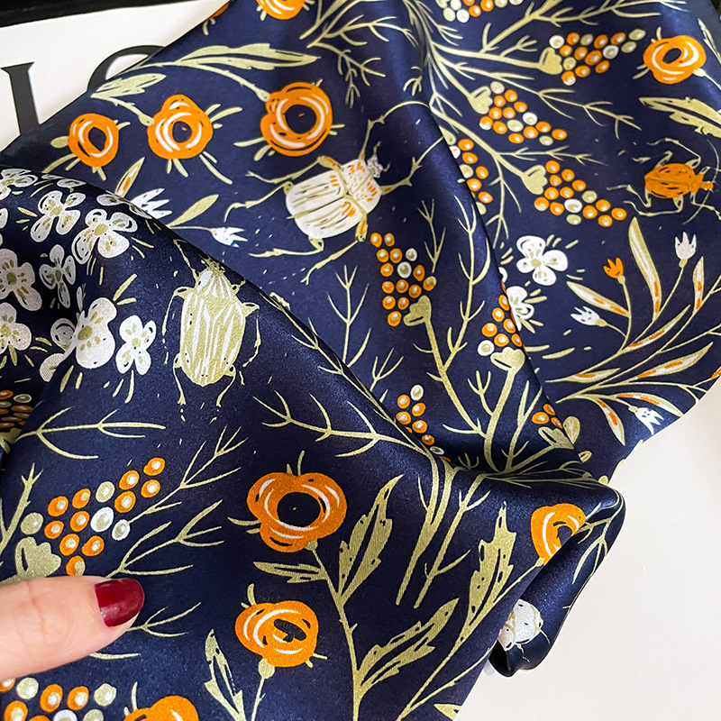 2026 Fashion 100% Real Silk Sq - огляд і ціна Ascot Neck Scarf