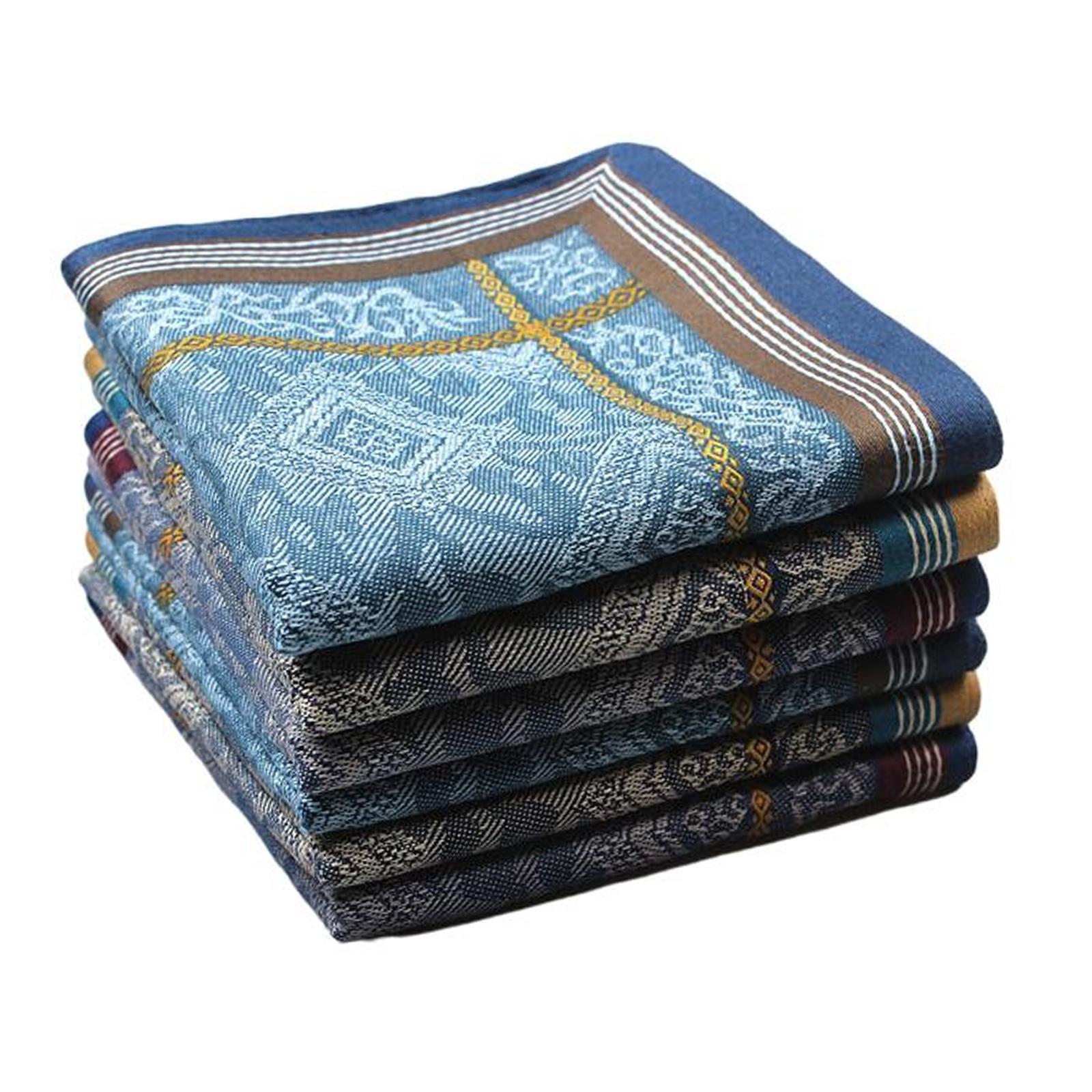 3Pcs Pocket Square Hankies Cot - огляд і ціна Handkerchief Cotton Men