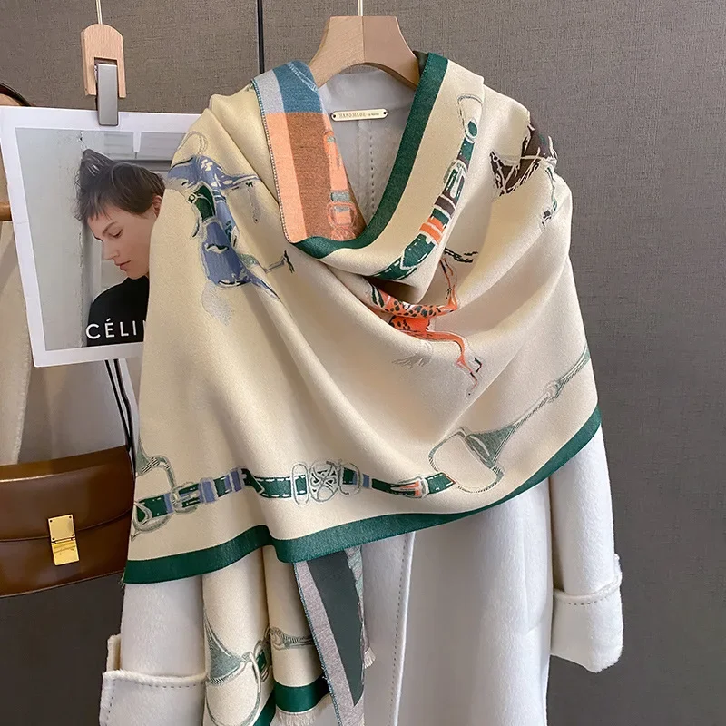 2024 Luxury Warm Pashmina Shaw - огляд і ціна Woven Scarf Blanket